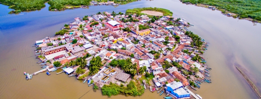 Isla de Mexcaltitan, Riviera Nayarit, Pueblo Mágico, Nayarit