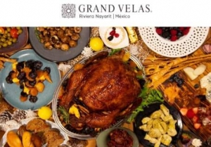 Thanksgiving day, food, turkey, Grand Velas Riviera Nayarit